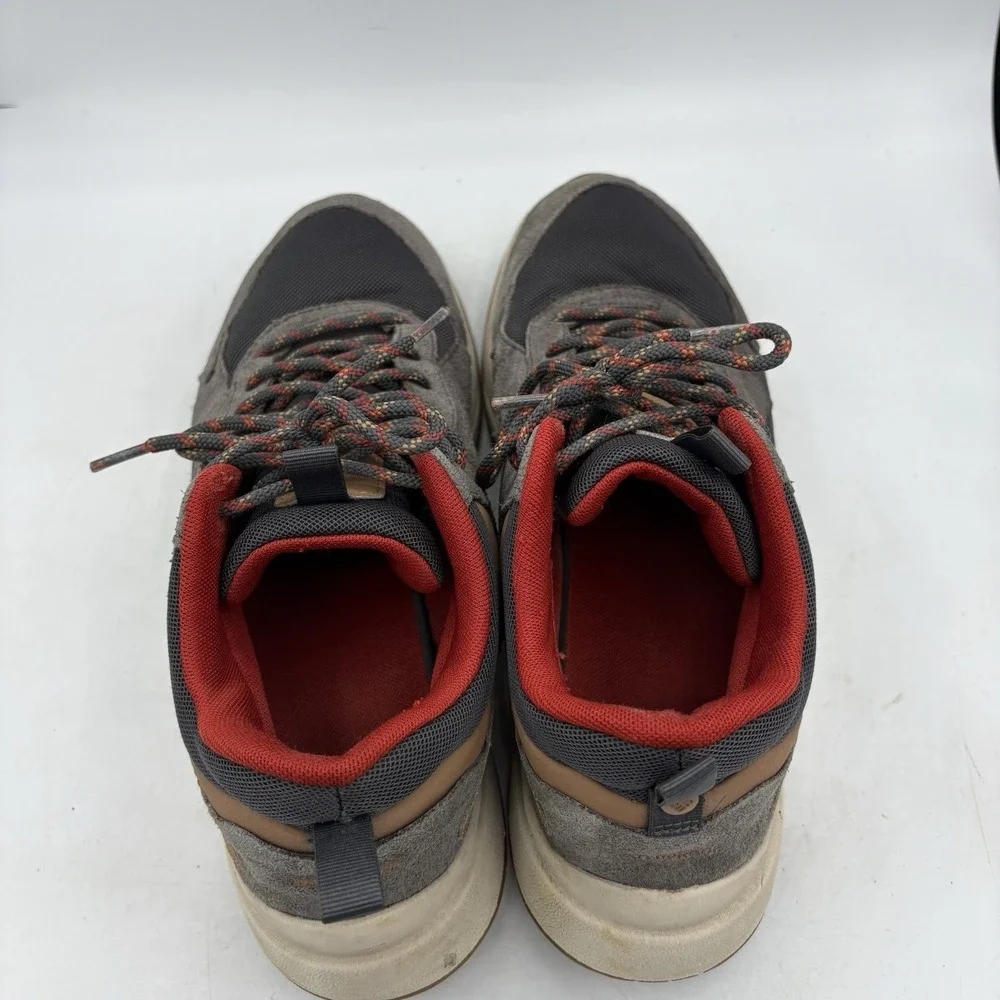 Columbia Hiking Shoes Mens Size 9.5 Pivot Mid Gray Camp Trail Leather
